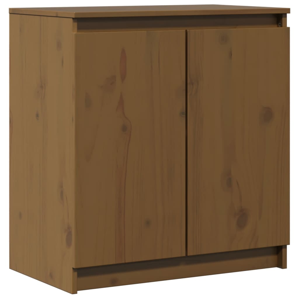 Armadietto ambra 60x36x65 cm in Legno Massello di Pino - homemem39