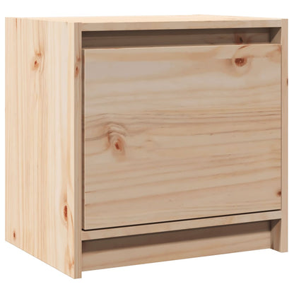 Comodino 40x30,5x40 cm in Legno Massello di Pino | homemem39
