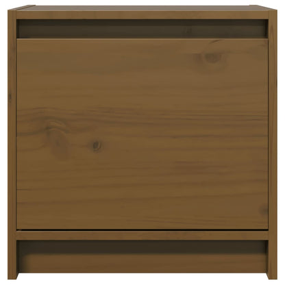 Comodini 2 pz Ambra 40x30,5x40 cm in Legno Massello di Pino - homemem39