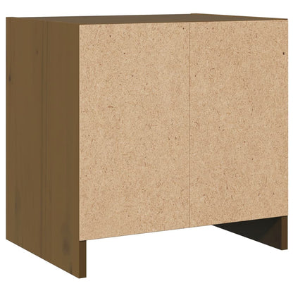 Comodini 2 pz Ambra 40x30,5x40 cm in Legno Massello di Pino - homemem39