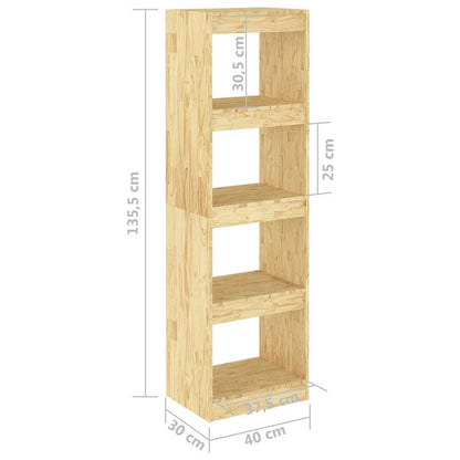 Libreria/Divisorio 40x30x135,5 cm Legno Massello di Pino | homemem39