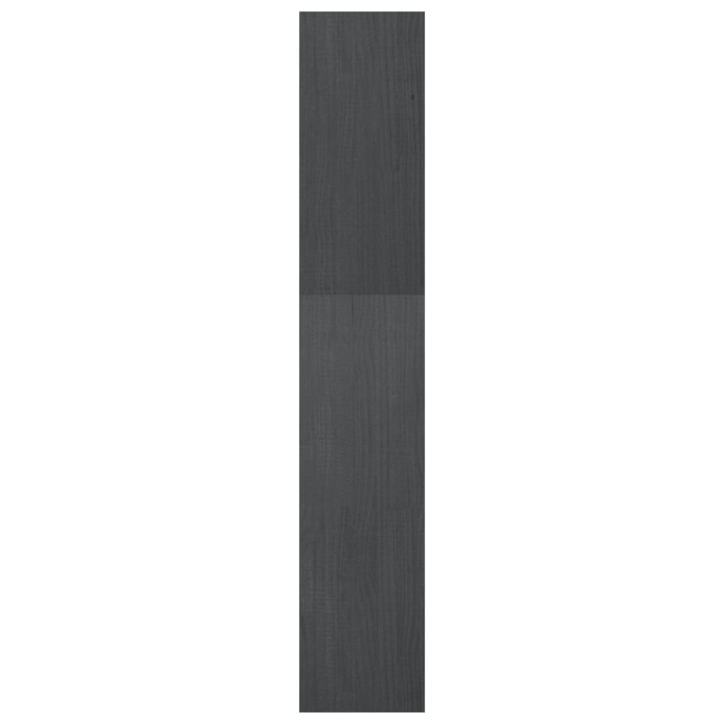 Libreria/Divisorio Grigio 40x30x167,5 cm in Massello di Pino | homemem39