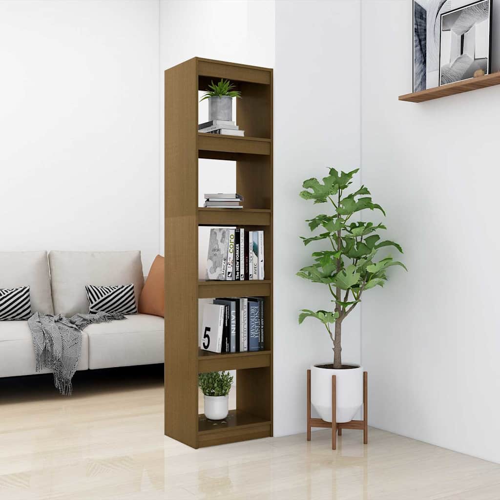 Libreria/Divisorio Ambra 40x30x167,5 cm in Massello di Pino