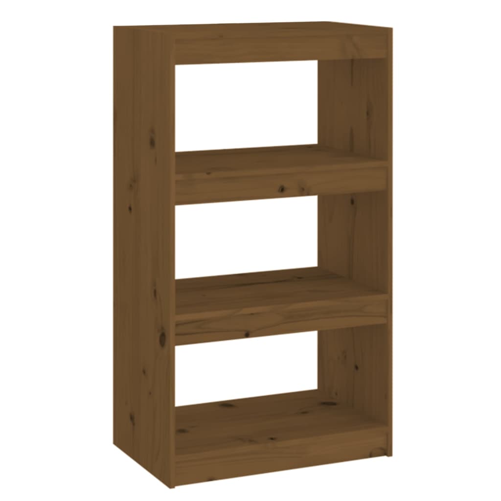 Libreria/Divisorio Ambra 60x30x103,5 cm Legno Massello di Pino | homemem39