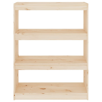 Libreria/Divisorio 80x30x103,5 cm in Legno Massello di Pino