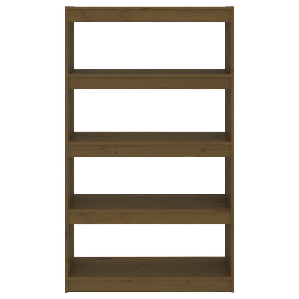 Libreria/Divisorio Ambra 80x30x135,5 cm Legno Massello di Pino