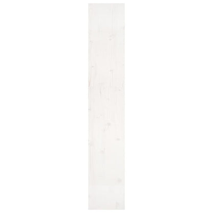 Libreria/Divisorio Bianco 80x30x167,4 cm Legno Massello di Pino
