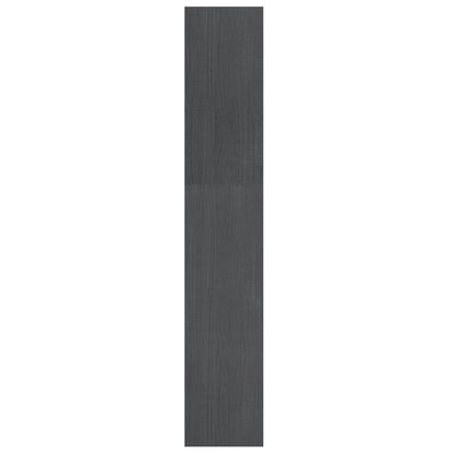 Libreria/Divisorio Grigio 100x30x167,5 cm in Massello di Pino | homemem39