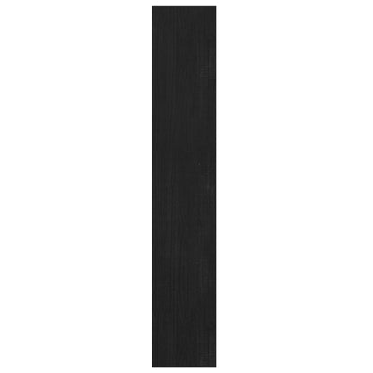 Libreria/Divisorio Nero 100x30x167,5 cm in Legno di Pino | homemem39