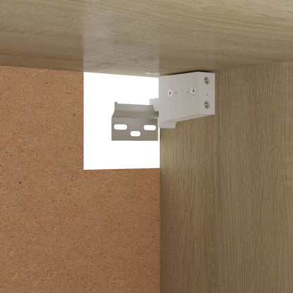 Armadio Rovere Sonoma 100x32,5x35 cm in Legno Multistrato - homemem39