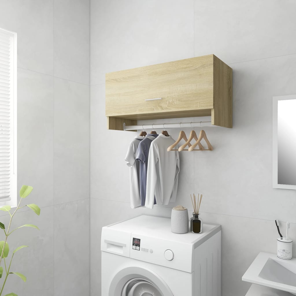 Armadio Rovere Sonoma 70x32,5x35 cm in Legno Multistrato - homemem39