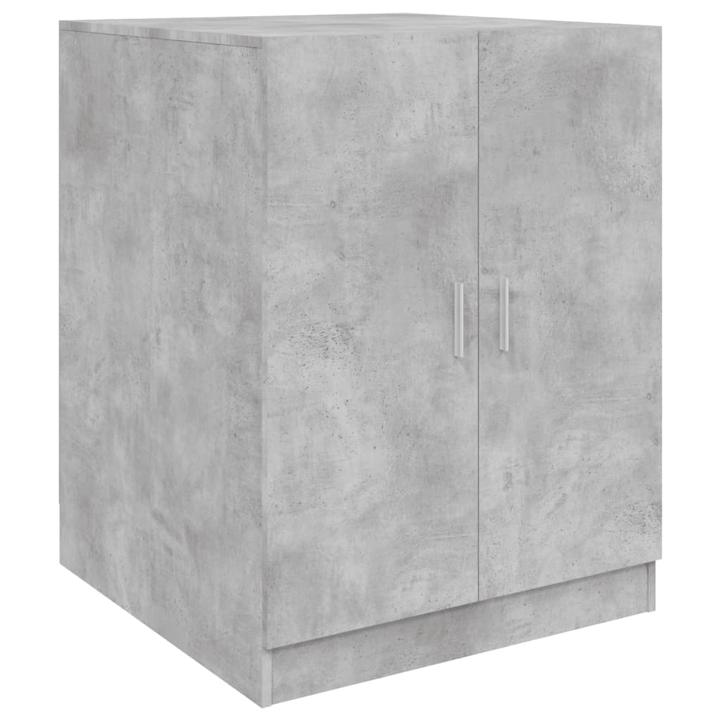 Mobile per Lavatrice Grigio Cemento 71x71,5x91,5 cm