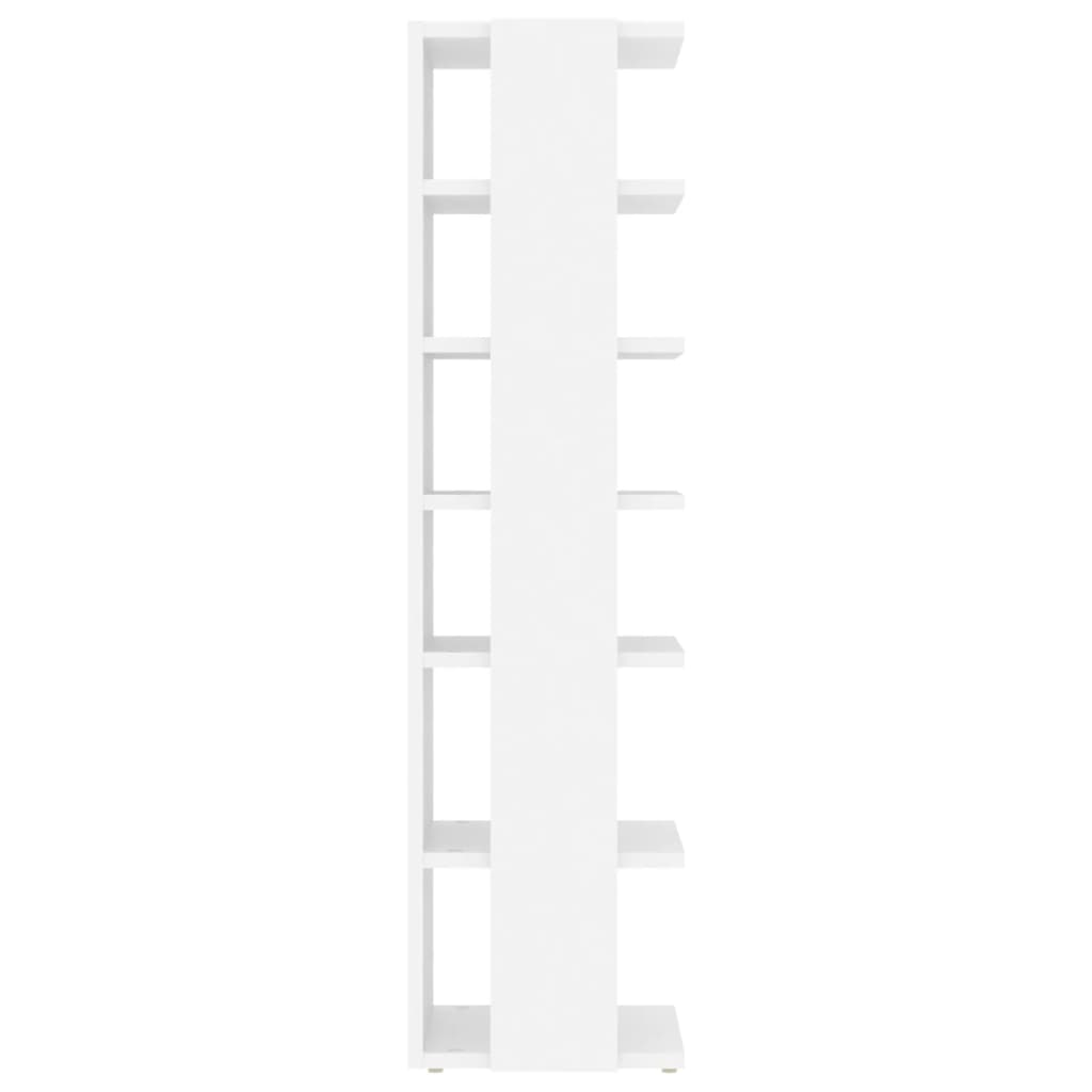 Scarpiere 2 pz Bianche 27,5x27x102 cm in Legno Multistrato - homemem39