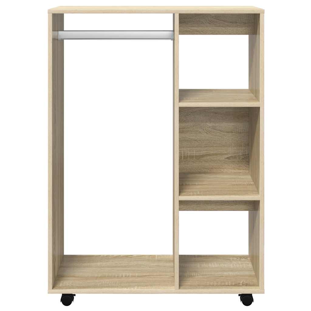 Armadio Rovere Sonoma 80x40x110 cm in Legno Multistrato