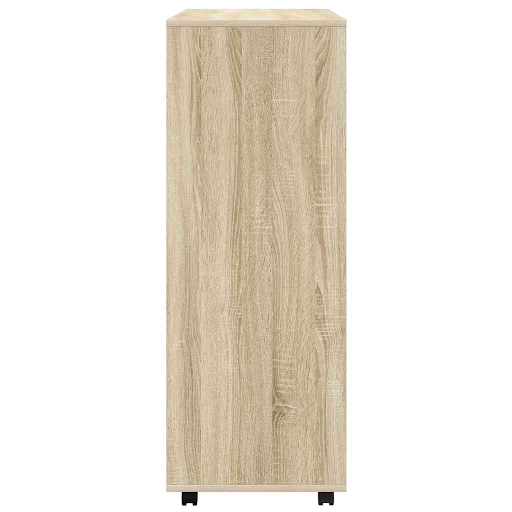 Armadio Rovere Sonoma 80x40x110 cm in Legno Multistrato