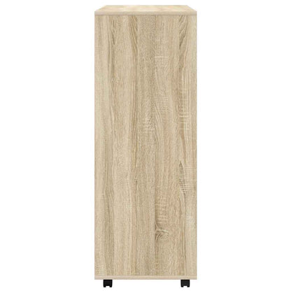 Armadio Rovere Sonoma 80x40x110 cm in Legno Multistrato