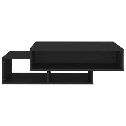 Tavolino da Salotto Nero 105x55x32 cm in Truciolato | homemem39