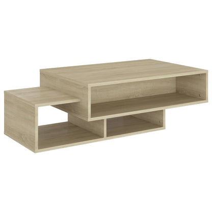 Tavolino da Salotto Rovere Sonoma 105x55x32cm Legno Multistrato