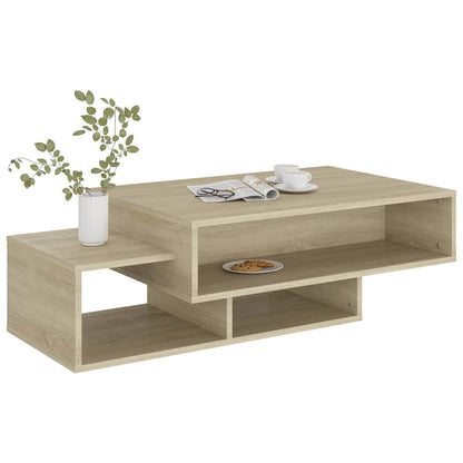 Tavolino da Salotto Rovere Sonoma 105x55x32cm Legno Multistrato