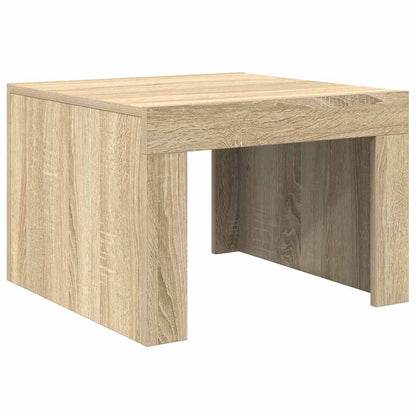 Tavolino da Salotto Rovere Sonoma 50x50x35 cm Legno Multistrato