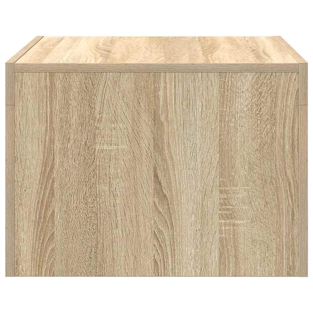 Tavolino da Salotto Rovere Sonoma 50x50x35 cm Legno Multistrato