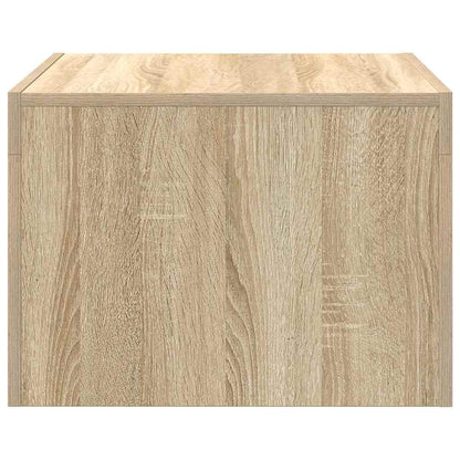 Tavolino da Salotto Rovere Sonoma 50x50x35 cm Legno Multistrato