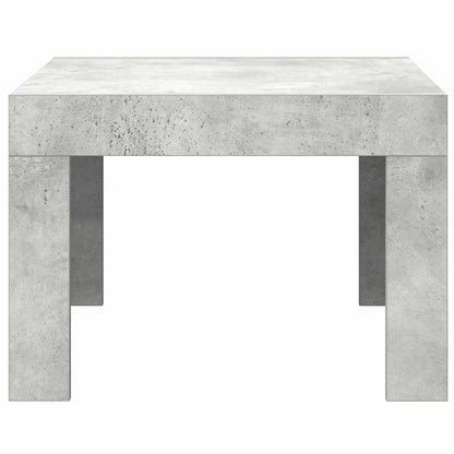 Tavolino da Salotto Grigio Cemento 50x50x35 cm in Truciolato | homemem39