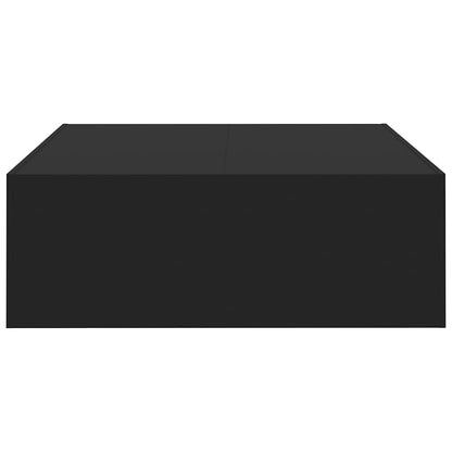 Tavolino da Salotto Nero 100x100x35 cm in Truciolato | homemem39