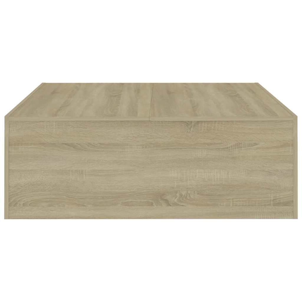 Tavolino da Salotto Rovere Sonoma 100x100x35 cm in Truciolato | homemem39