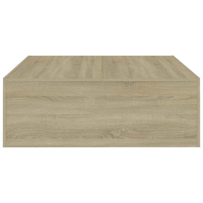 Tavolino da Salotto Rovere Sonoma 100x100x35 cm in Truciolato | homemem39