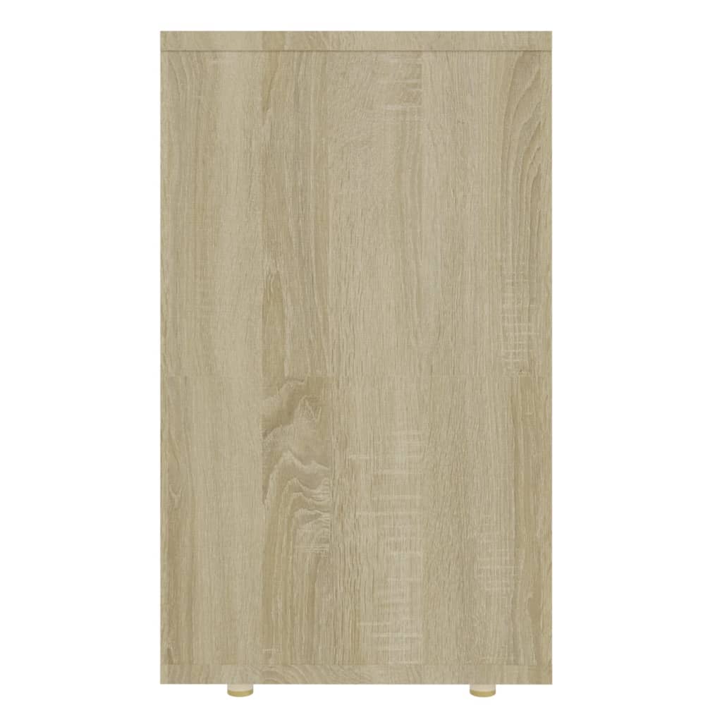 Tavolini Impilabili 3 pz Rovere Sonoma in Truciolato | homemem39