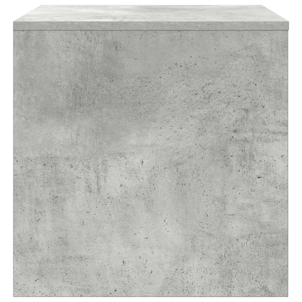 Tavolini Impilabili 3 pz Grigio Cemento in Legno Multistrato