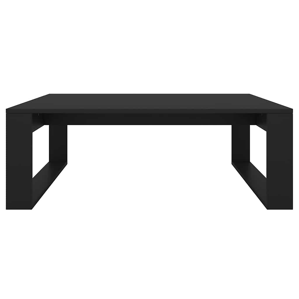 Tavolino da Salotto Nero 100x100x35 cm Truciolato | homemem39