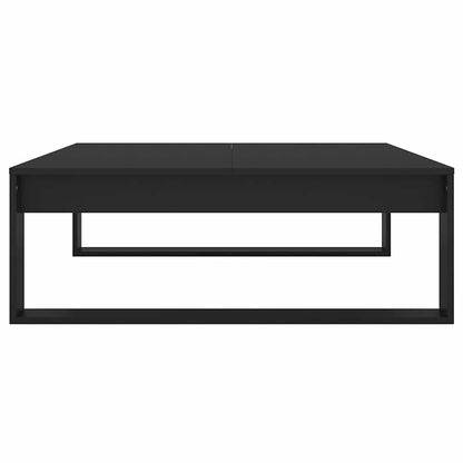 Tavolino da Salotto Nero 100x100x35 cm Truciolato | homemem39