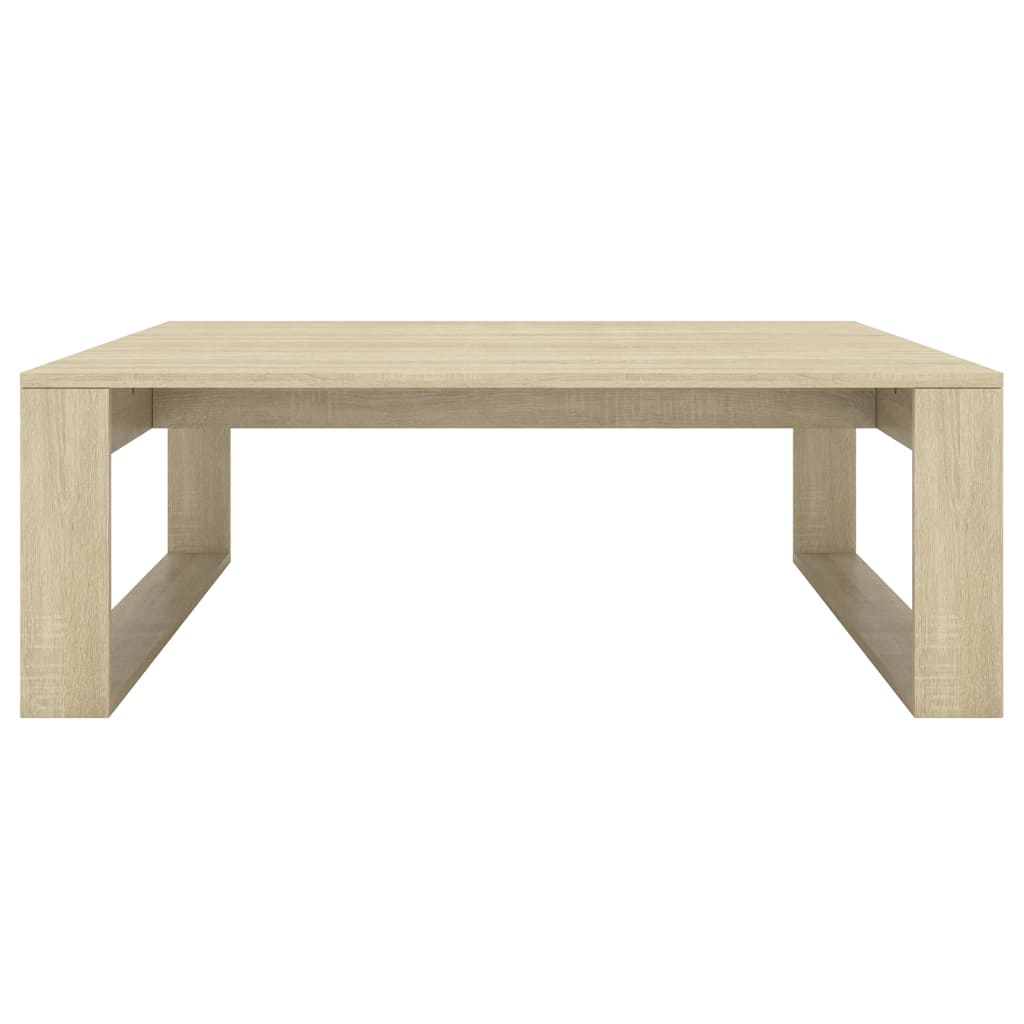 Tavolino Salotto Rovere Sonoma 100x100x35cm Truciolato | homemem39