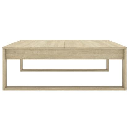 Tavolino Salotto Rovere Sonoma 100x100x35cm Truciolato | homemem39