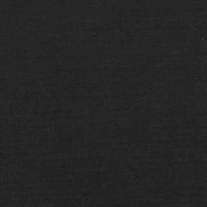 Poggiapiedi Nero 78x56x32 cm in Tessuto - homemem39