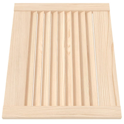 Ante con Design a Lamelle 2 pz 39,5x49,4 cm in Legno di Pino - homemem39