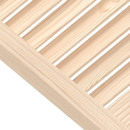Ante con Design a Lamelle 4 pz 39,5x49,4 cm in Legno di Pino | homemem39