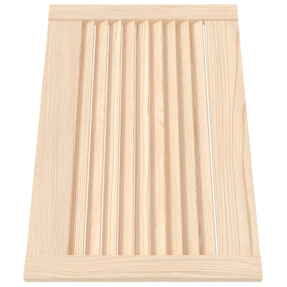 Anta con Design a Lamelle 39,5x59,4 cm in Legno di Pino