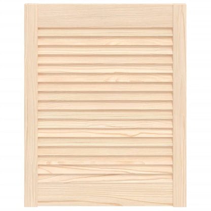 Anta con Design a Lamelle 61,5x49,4 cm in Legno di Pino - homemem39