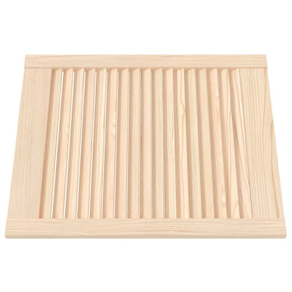 Ante con Design a Lamelle 4 pz 61,5x49,4 cm in Legno di Pino - homemem39