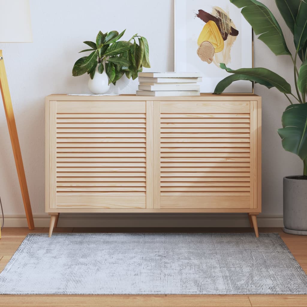 Ante con Design a Lamelle 2 pz 61,5x59,4 cm in Legno di Pino - homemem39