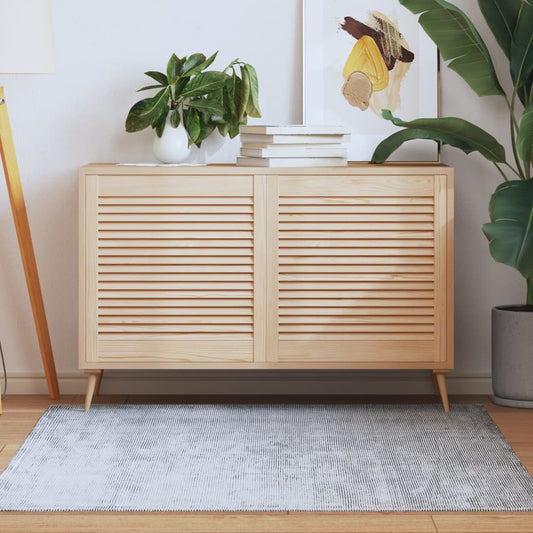 Ante con Design a Lamelle 2 pz 61,5x59,4 cm in Legno di Pino - homemem39