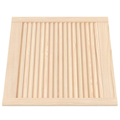 Ante con Design a Lamelle 4 pz 61,5x59,4 cm in Legno di Pino