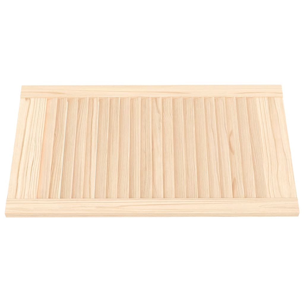 Ante con Design a Lamelle 2 pz 69x39,4 cm in Legno di Pino