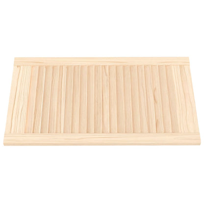 Ante con Design a Lamelle 2 pz 69x39,4 cm in Legno di Pino