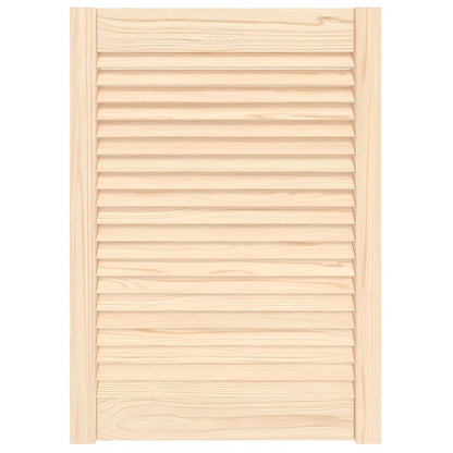 Anta con Design a Lamelle 69x49,4 cm in Legno di Pino
