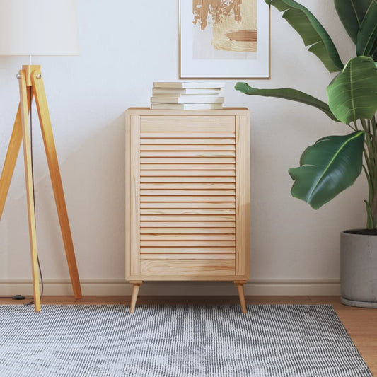 Anta con Design a Lamelle 69x49,4 cm in Legno di Pino