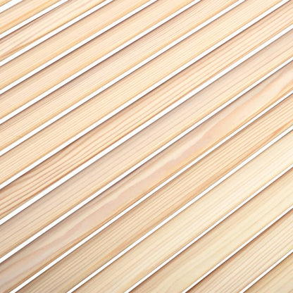 Anta con Design a Lamelle 69x59,4 cm in Legno di Pino
